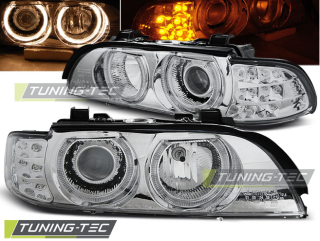 BMW E39 09.95-06.03  Angel Eyes Chrome LED Indic.