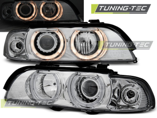 BMW E39 09.95-06.03 Angel Eyes H7/H7 Chrome