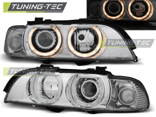 BMW E39 09.95-06.03 Angel Eyes H7/H7 Chrome