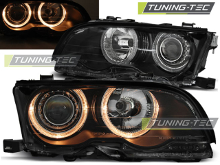 BMW E46 09.01-03.03 Coupe Cabrio Angel Eyes Black