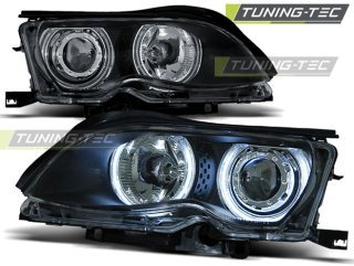 BMW E46 09.01-03.05 Angel Eyes Black