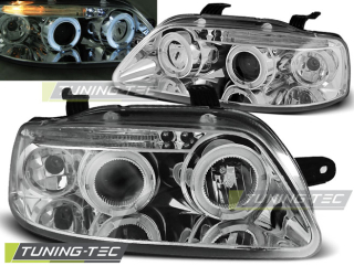 Chevrolet Aveo 03-06 Angel Eyes Chrome