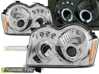 Chrysler Jeep Grand Cherokee 05-08 Angel Eyes Chrome