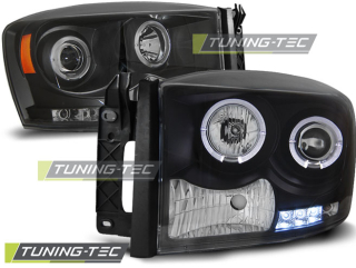 Dodge Ram 06-08 Angel Eyes Black
