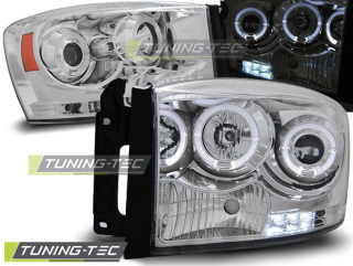 Dodge Ram 06-08 Angel Eyes Chrome