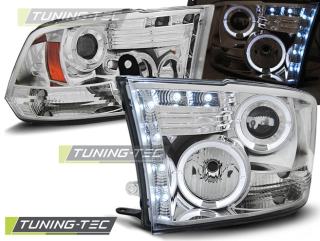 Dodge Ram 09-11 Angel Eyes Chrome