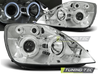Ford Fiesta MK6 05.02-08.05 Angel Eyes Chrome