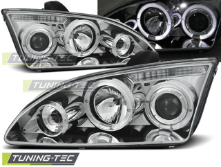 Ford Focus II 09.04-01.08 Angel Eyes Chrome