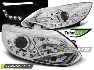 Ford Focus MK3 11- Tube Lights Chrome