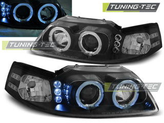 Ford Mustang 98-04 Angel Eyes Black