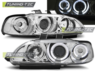 Honda Civic 09.91-08.95 4D Angel Eyes Chrome