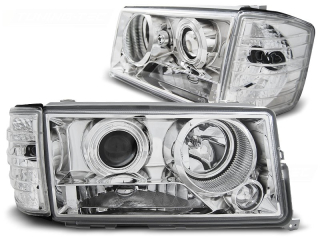 Přední světla Mercedes Benz W201/190 82-93 - chrom 