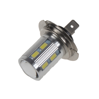 LED H7 bílá 10-30V, 12SMD