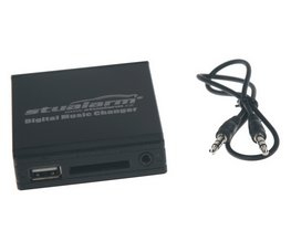 Adaptér pro ovládání USB zařízení OEM rádiem Nissan/AUX vstup