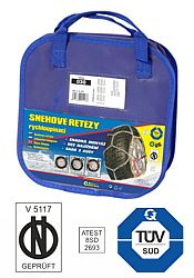 Sněhové řetězy X110 3,0mm 9mm Nylon Bag
